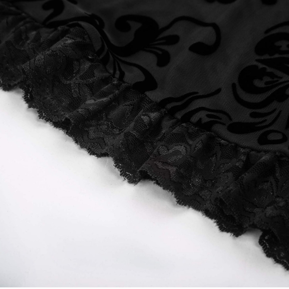 NWT Scarlet Darkness Top Off the Shoulder Floral Print Short Sleeve Top XL 16-18 - Picture 5 of 8